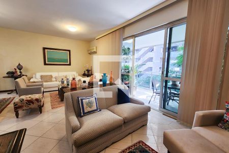 Sala de apartamento à venda com 3 quartos, 133m² em Botafogo, Rio de Janeiro