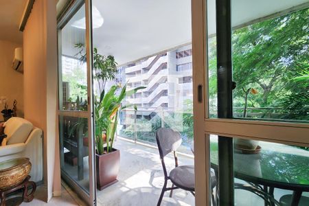 Varanda da Sala de apartamento à venda com 3 quartos, 133m² em Botafogo, Rio de Janeiro