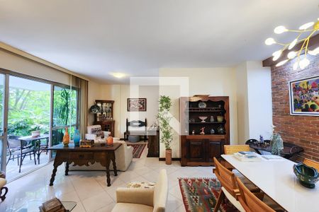 Sala de apartamento à venda com 3 quartos, 133m² em Botafogo, Rio de Janeiro