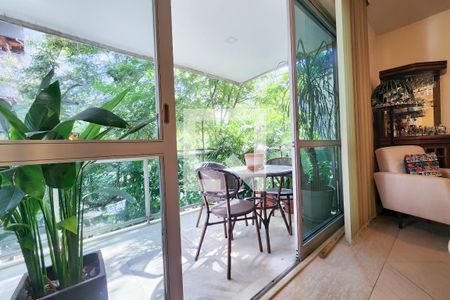 Varanda da Sala de apartamento à venda com 3 quartos, 133m² em Botafogo, Rio de Janeiro