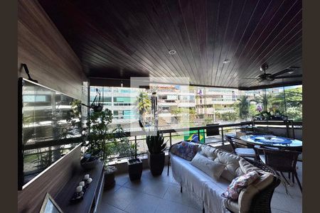 Varanda de apartamento à venda com 3 quartos, 123m² em Recreio dos Bandeirantes, Rio de Janeiro