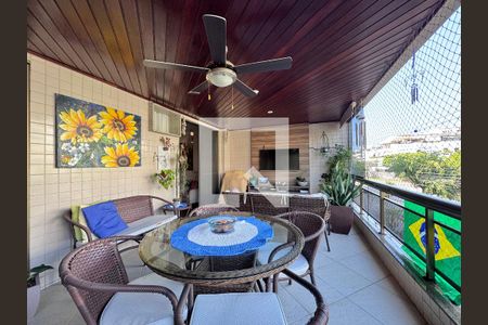 Varanda de apartamento à venda com 3 quartos, 123m² em Recreio dos Bandeirantes, Rio de Janeiro