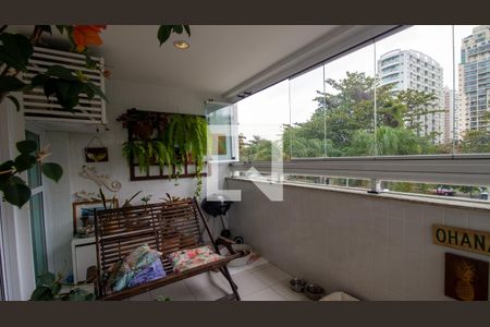 Varanda de apartamento à venda com 3 quartos, 87m² em Recreio dos Bandeirantes, Rio de Janeiro