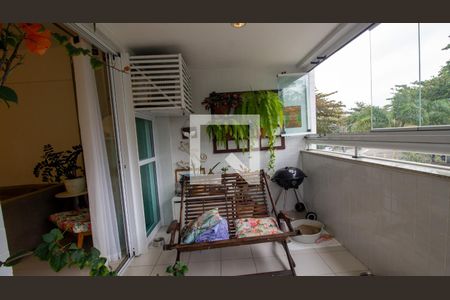 Varanda de apartamento à venda com 3 quartos, 87m² em Recreio dos Bandeirantes, Rio de Janeiro