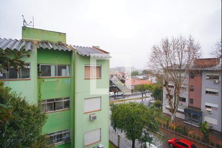 Sala - Vista de apartamento à venda com 2 quartos, 58m² em Jardim Itu, Porto Alegre