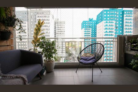 Varanda de apartamento para alugar com 2 quartos, 74m² em Jardim Ibitirama, São Paulo
