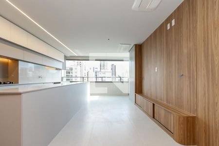 Sala/ Cozinha de apartamento à venda com 2 quartos, 69m² em Brooklin, São Paulo