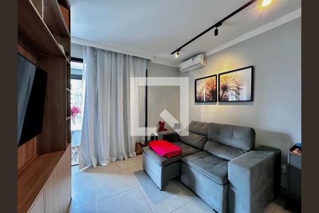 Sala de apartamento à venda com 1 quarto, 36m² em Campo Belo, São Paulo