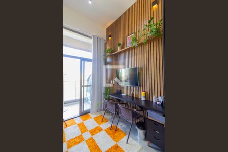 Sala - Quarto de apartamento à venda com 1 quarto, 25m² em Jardim das Acacias, São Paulo