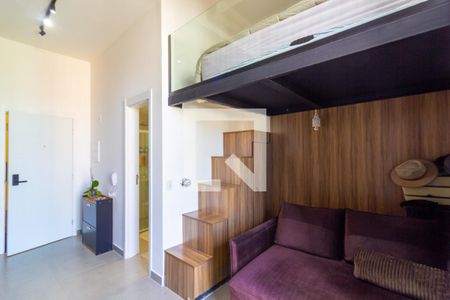 Sala - Quarto de apartamento à venda com 1 quarto, 25m² em Jardim das Acacias, São Paulo