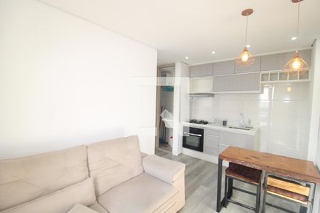 Sala/Cozinha de apartamento para alugar com 2 quartos, 52m² em Parada Inglesa, São Paulo