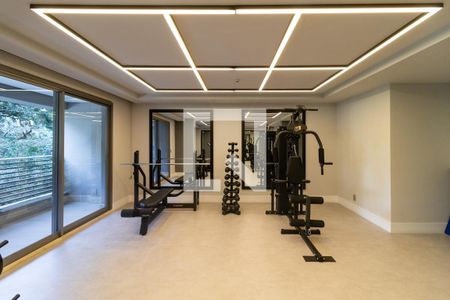 Área comum - Academia de apartamento para alugar com 1 quarto, 31m² em Pompeia, São Paulo