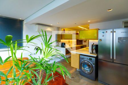 Área de Serviço de apartamento à venda com 1 quarto, 104m² em Santo Amaro, São Paulo