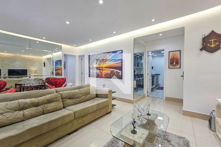 Sala de apartamento para alugar com 4 quartos, 134m² em Vila Luis Antonio, Guarujá