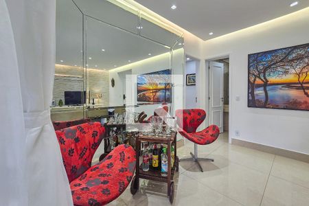 Sala de apartamento para alugar com 4 quartos, 134m² em Vila Luis Antonio, Guarujá