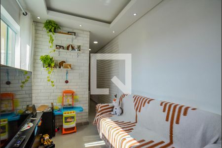 Sala/Cozinha de apartamento à venda com 2 quartos, 120m² em Utinga, Santo André