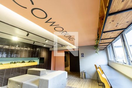 Área comum de kitnet/studio à venda com 1 quarto, 24m² em Pompeia, São Paulo