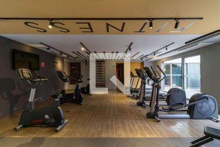 Área comum - Academia de kitnet/studio à venda com 1 quarto, 24m² em Pompeia, São Paulo