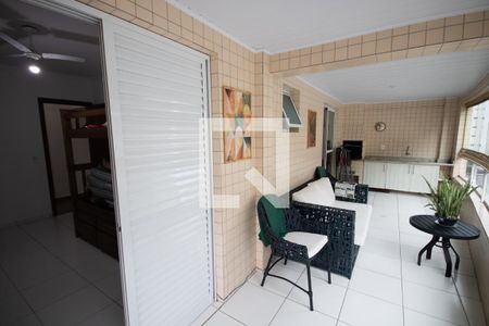 Varanda de apartamento para alugar com 2 quartos, 112m² em Vila Caiçara, Praia Grande
