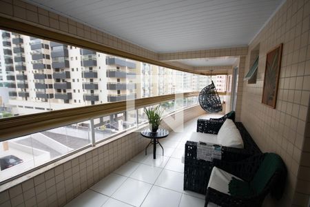 Varanda de apartamento para alugar com 2 quartos, 112m² em Vila Caiçara, Praia Grande
