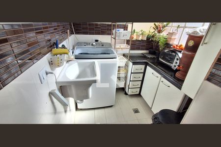 Área de Serviço  de apartamento à venda com 3 quartos, 118m² em Vila Caminho do Mar, São Bernardo do Campo