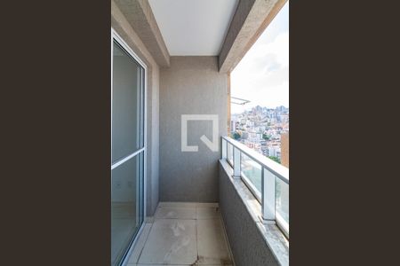 Varanda de apartamento à venda com 2 quartos, 58m² em Nova Suíça, Belo Horizonte