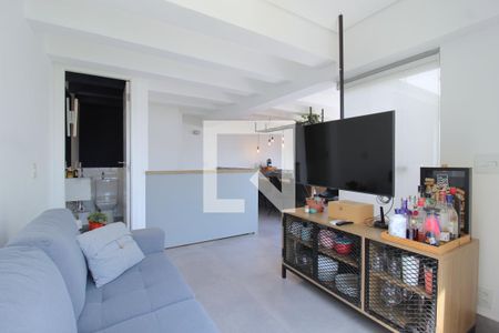 Sala/Cozinha de apartamento à venda com 2 quartos, 99m² em Vila Olímpia, São Paulo