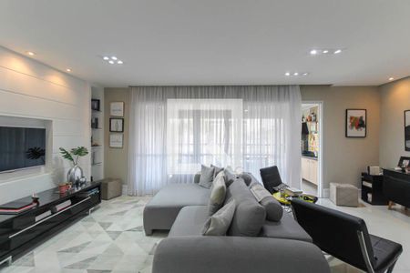 Sala de apartamento à venda com 3 quartos, 128m² em Jardim Independência (são Paulo), São Paulo