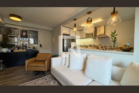 Sala de apartamento à venda com 2 quartos, 67m² em Consolação, São Paulo