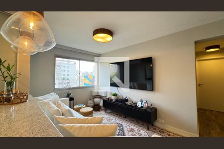 Sala de apartamento à venda com 2 quartos, 67m² em Consolação, São Paulo