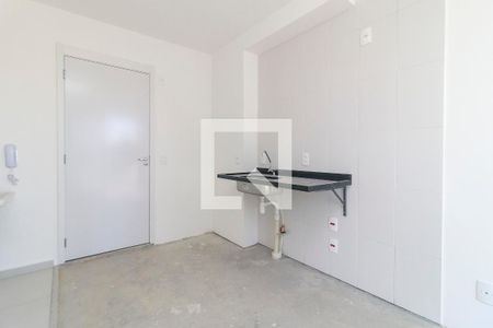Sala/Cozinha de apartamento à venda com 1 quarto, 26m² em Campo Belo, São Paulo