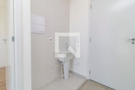 Sala/Cozinha de apartamento à venda com 1 quarto, 26m² em Campo Belo, São Paulo