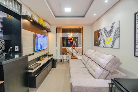 Sala de apartamento à venda com 2 quartos, 57m² em Morro Santana, Porto Alegre