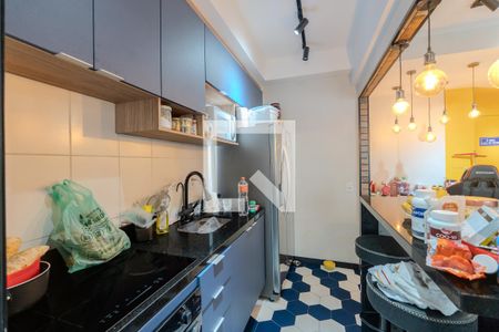 Cozinha e Área de Serviço de apartamento à venda com 2 quartos, 55m² em Centro Histórico de São Paulo, São Paulo