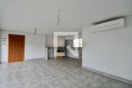 Sala de apartamento para alugar com 3 quartos, 145m² em Jardim Las Palmas, Guarujá