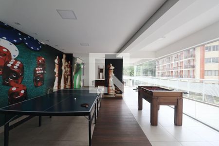 Área comum de apartamento para alugar com 3 quartos, 145m² em Jardim Las Palmas, Guarujá