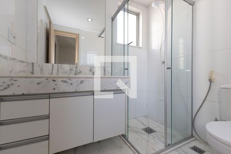 Banheiro da Suíte de apartamento para alugar com 2 quartos, 72m² em Vila da Serra, Nova Lima