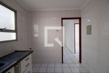 Cozinha de apartamento para alugar com 2 quartos, 55m² em Jardim Sandra, Sorocaba