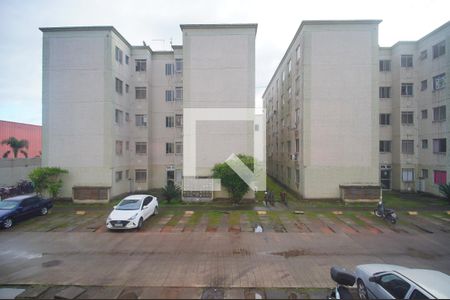 Vista da Sala de apartamento à venda com 2 quartos, 43m² em Santos Dumont, São Leopoldo