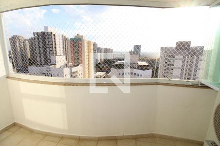 varanda de apartamento para alugar com 1 quarto, 67m² em Parque Residencial Aquarius, São José dos Campos