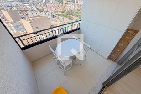 Varanda de kitnet/studio para alugar com 1 quarto, 28m² em Sacomã, São Paulo