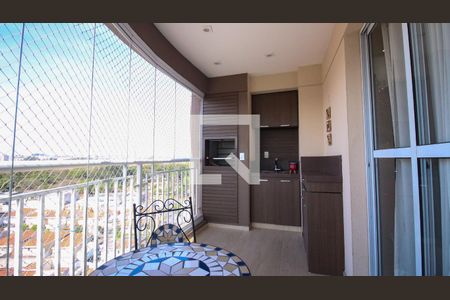 Varanda da Sala de apartamento para alugar com 2 quartos, 107m² em Jardim Avelino, São Paulo