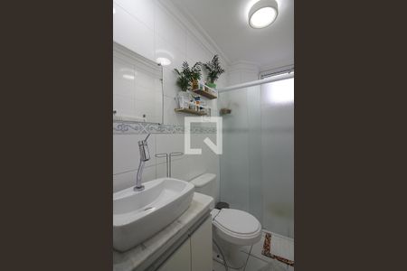 Banheiro Social de apartamento à venda com 3 quartos, 85m² em Centro, São Bernardo do Campo
