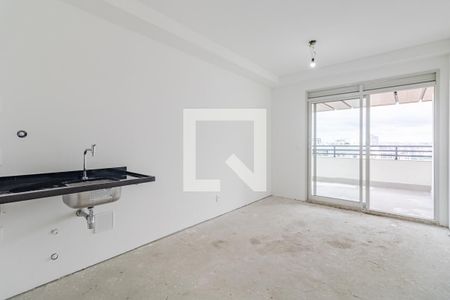 Sala/Cozinha de apartamento à venda com 1 quarto, 42m² em Pinheiros, São Paulo