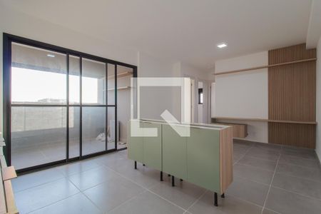 Sala de apartamento para alugar com 3 quartos, 55m² em Vila Assis Brasil, Mauá