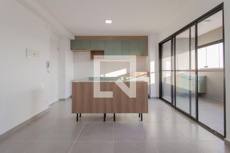 Sala de apartamento para alugar com 3 quartos, 55m² em Vila Assis Brasil, Mauá