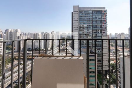 Varanda de apartamento à venda com 1 quarto, 30m² em Campo Belo, São Paulo
