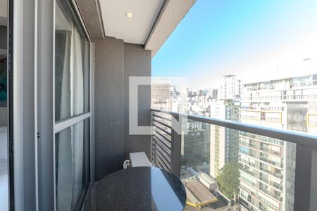 Sacada de kitnet/studio para alugar com 1 quarto, 22m² em Bela Vista, São Paulo