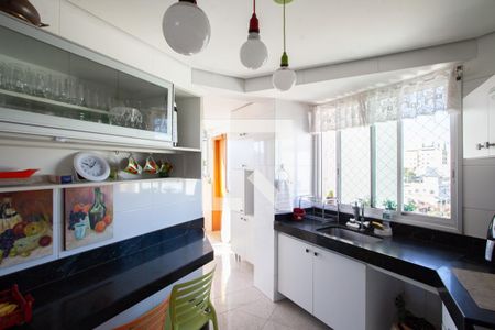 Cozinha de apartamento à venda com 4 quartos, 121m² em Santa Ines, Belo Horizonte