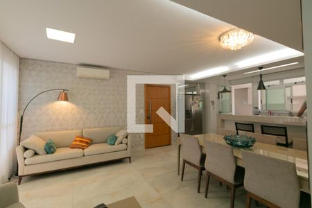 Sala de Jantar de apartamento à venda com 3 quartos, 164m² em Itapoã, Belo Horizonte